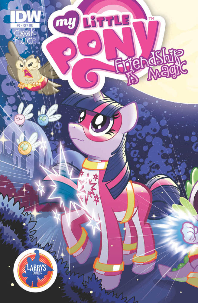 Friendship is Magic #3 - Larrys/Jetpack Exclusive Covers