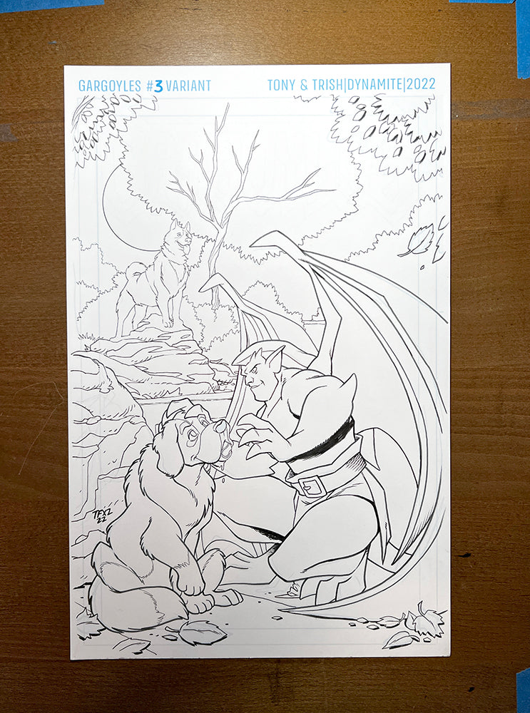 Gargoyles #3 - Variant Cover