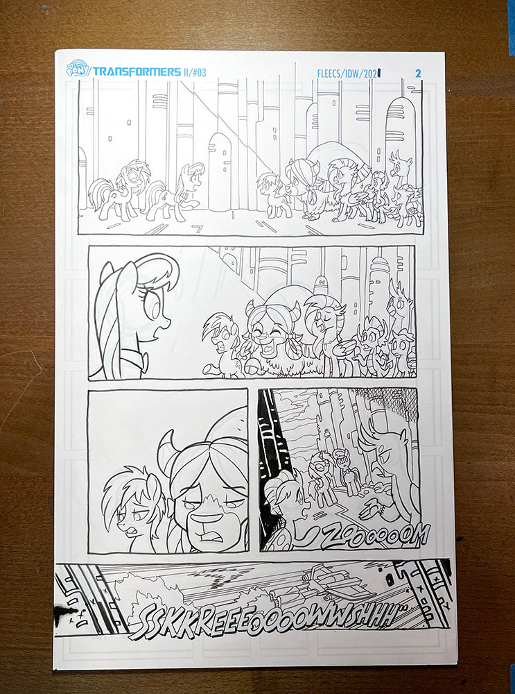 My Little Pony / Transformers II #3 - PG 2 – Tony Fleecs