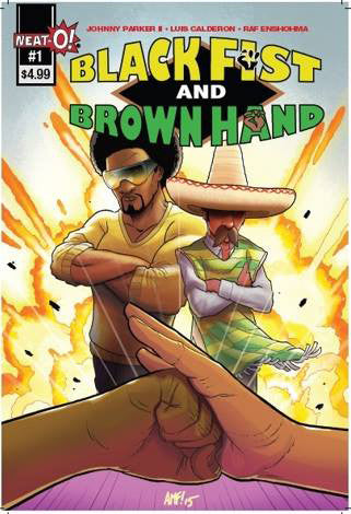 Black Fist & Brown Hand #1 - Cover
