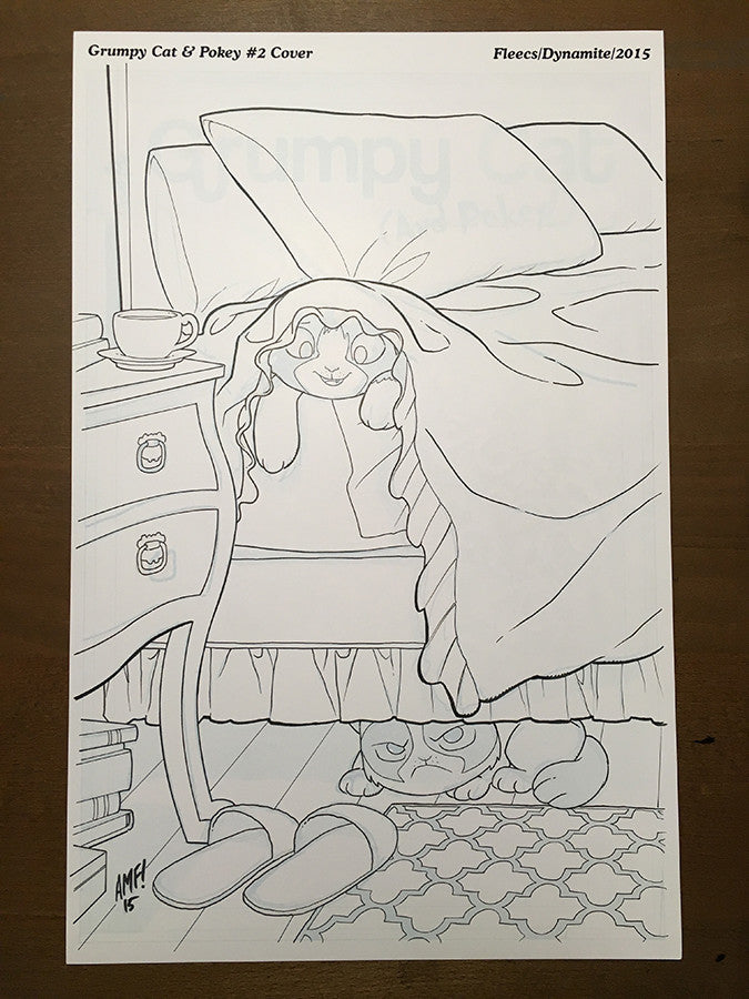 Grumpy Cat & Pokey #4 - Variant Cover