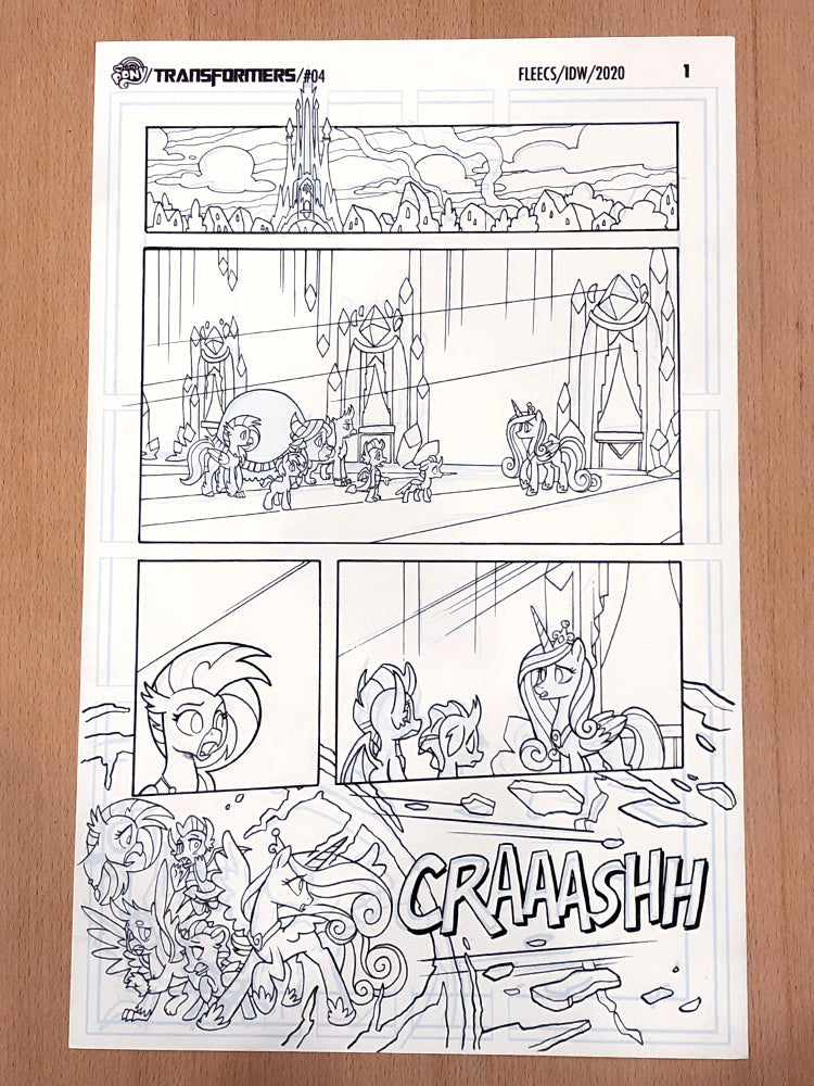 My Little Pony / Transformers #4 - PG 1