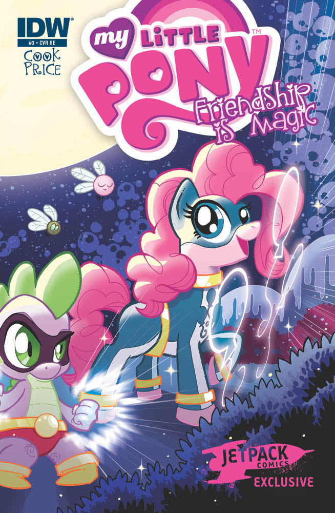 Friendship is Magic #3 - Larrys/Jetpack Exclusive Covers