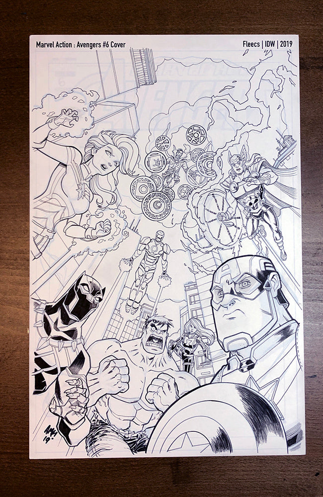 Marvel Action AVENGERS #6 - Cover
